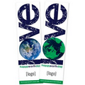 Earth Day Seed Paper Shape Bookmark - 15 Stock Designs Available